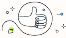 left thumb